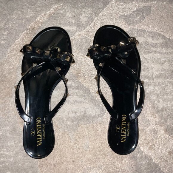 Valentino Rockstud Jelly Sandals women size 38 - Picture 3 of 7